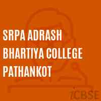 SRPA Adrash Bhartiya College Pathankot Logo