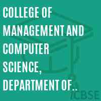 College of Management and Computer Science, Department of Management, Yavatmal Logo
