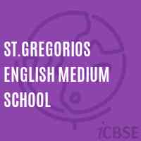St.Gregorios English Medium School Logo