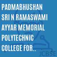 Padmabhushan Sri N Ramaswami Ayyar Memorial Polytechnic College For Girls Logo