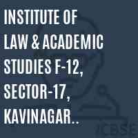 INSTITUTE OF LAW & ACADEMIC STUDIES F-12, SECTOR-17, KAVINAGAR INDUSTRIAL AREA, GHAZIABAD, Ph. 0120-2703511, 2113093, 9811806855 Logo