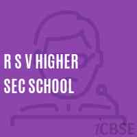 R S V Higher Sec School Logo