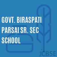 Govt. Biraspati Parsai Sr. Sec School Logo