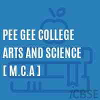 Pee Gee College Arts and Science [ M.C.A ] Logo