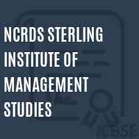 Ncrds Sterling Institute of Management Studies Logo