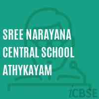 Sree Narayana Central School Athykayam Logo