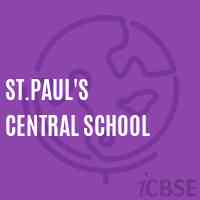 St.Paul'S Central School Logo