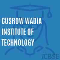 Cusrow Wadia Institute of Technology Logo