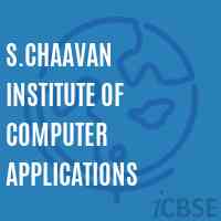 S.Chaavan Institute of Computer Applications Logo
