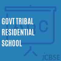 Govt Tribal Residential School Logo
