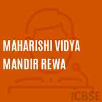Maharishi Vidya Mandir Rewa School Logo