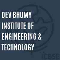 Dev Bhumy Institute of Engineering & Technology Logo