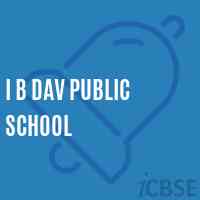 I B Dav Public School Logo