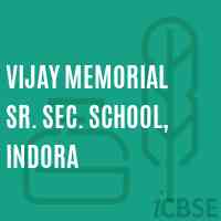 Vijay Memorial Sr. Sec. School, Indora Logo