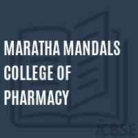 Maratha Mandals College of Pharmacy Logo