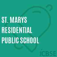 St. Marys Residential Public School Logo
