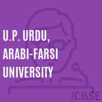 U.P. Urdu, Arabi-Farsi University Logo
