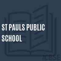 St Pauls Public School Logo