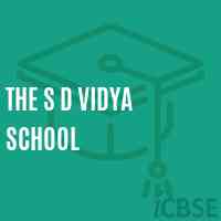 THE S D Vidya School Logo