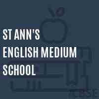 St Ann'S English Medium School Logo