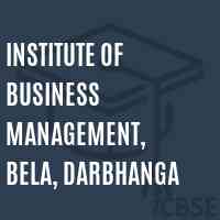 Institute of Business Management, Bela, Darbhanga Logo