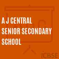 A J Central Senior Secondary School Logo