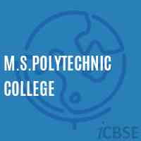 M.S.Polytechnic College Logo