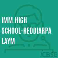 Imm.High School-Reddiarpalaym Logo
