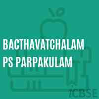 Bacthavatchalam Ps Parpakulam Primary School Logo