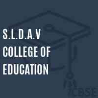 S.L.D.A.V College of Education Logo