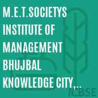 M.E.T.Societys Institute of Management Bhujbal Knowledge City, Adgaon, Nashik Logo