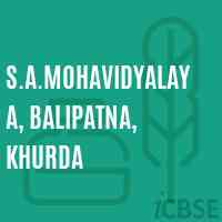 S.A.Mohavidyalaya, Balipatna, Khurda College Logo