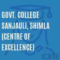Govt. College Sanjauli, Shimla (Centre of Excellence) Logo