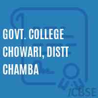Govt. College Chowari, Distt Chamba Logo