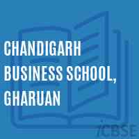Chandigarh Business school, Gharuan Logo