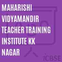 Maharishi Vidyamandir Teacher Training Institute Kk Nagar Logo
