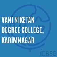 Vani Niketan Degree College, Karimnagar Logo