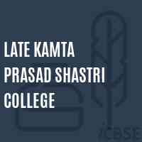 Late Kamta Prasad Shastri College Logo