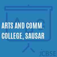 Arts and Comm. College, Sausar Logo