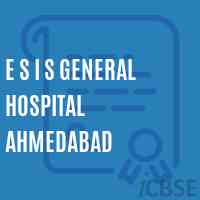 E S I S General Hospital Ahmedabad College Logo