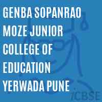 Genba Sopanrao Moze Junior College of Education Yerwada Pune Logo