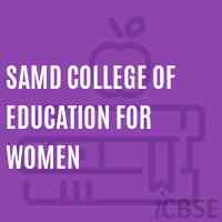 SAMD College of Education for Women Logo