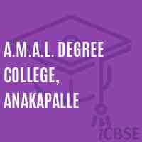 A.M.A.L. Degree College, Anakapalle Logo