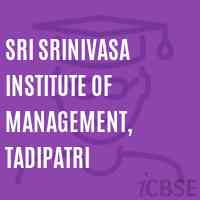 Sri Srinivasa Institute of Management, Tadipatri Logo