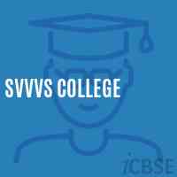 SVVVS College Logo