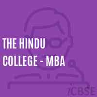 The Hindu College - Mba Logo