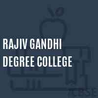 Rajiv Gandhi Degree College Logo
