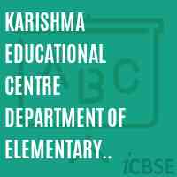 Karishma Educational Centre Department of Elementary Teacher Education Mandi College Logo