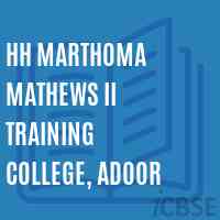 HH Marthoma Mathews II Training College, Adoor Logo