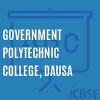 Government Polytechnic College, Dausa Logo